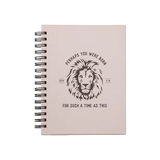 For Such a Time as This Esther Lion Hardcover Journal