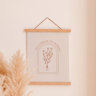 Joy Comes in the Morning Art Print