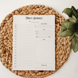 Daily Schedule Notepad