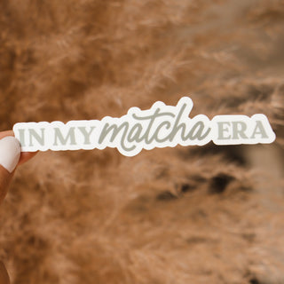 In My Matcha Era Sticker