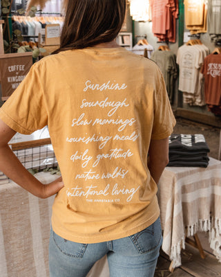 Sunshine + Sourdough Tee